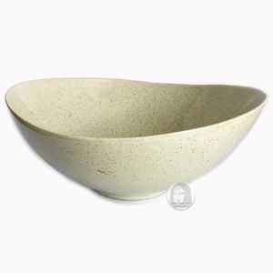 60s Large Salad Bowl Serving Dish Atomic Space Age Design By Red Wing USA